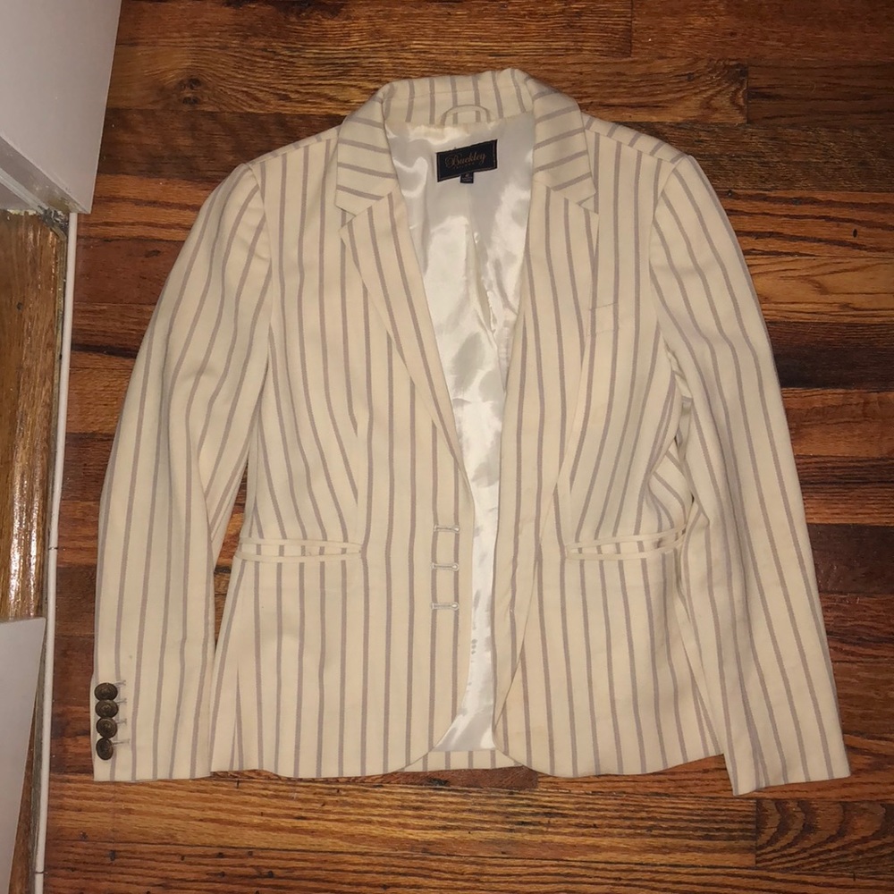 Striped blazer